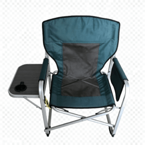 07 portable director chair with side table